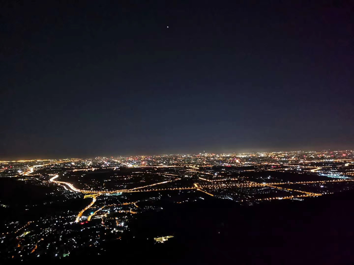 北京夜空